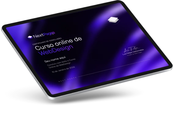 Certificado de Conclusão Next Pages